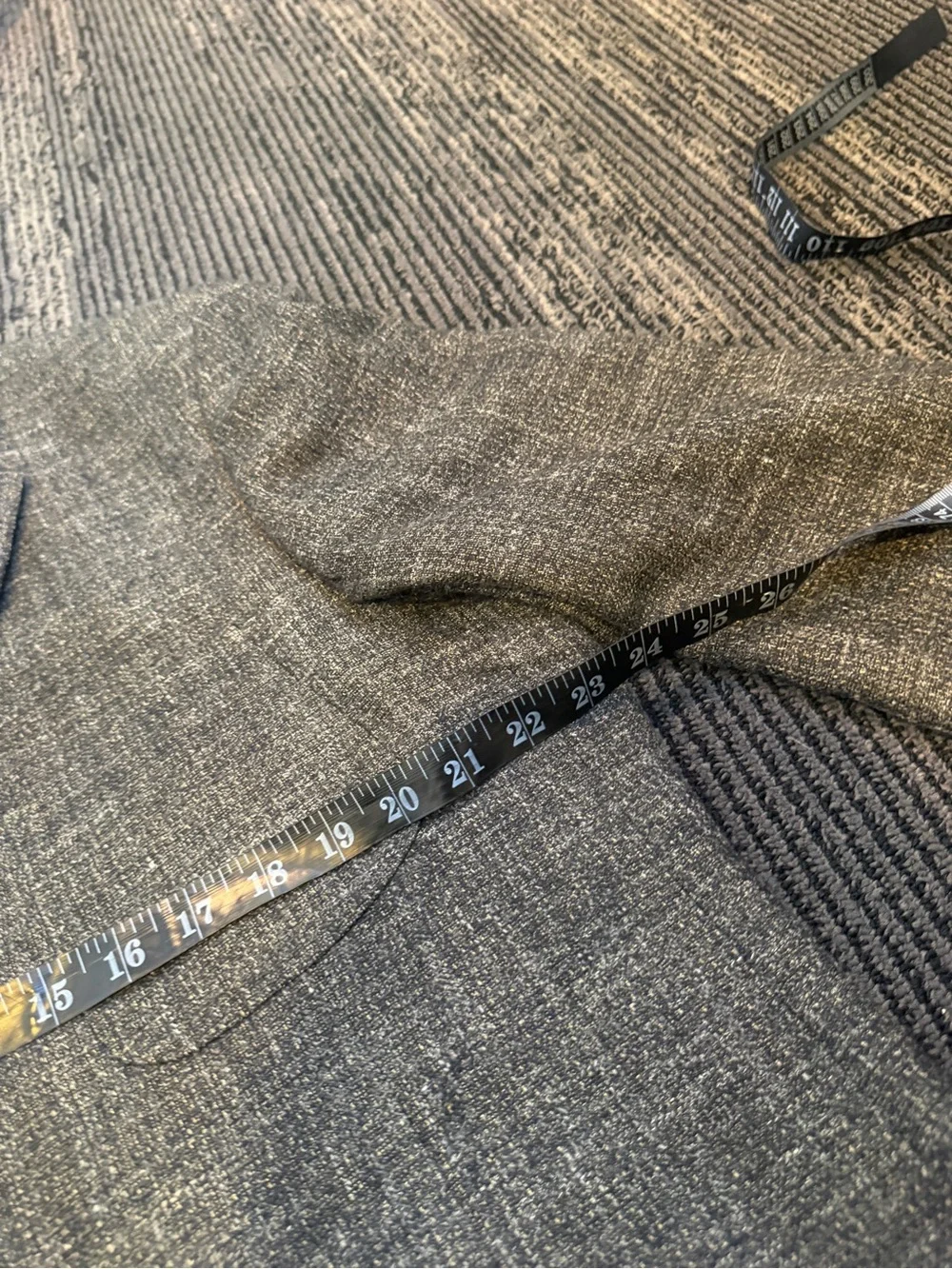 Vintage Monsieur by Givenchy Brown Textured Wool Blend Blazer